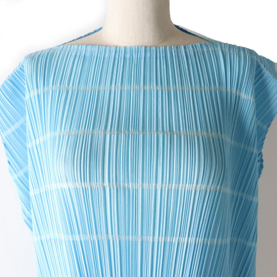 ISSEY MIYAKE one piece polyester Light blue 2