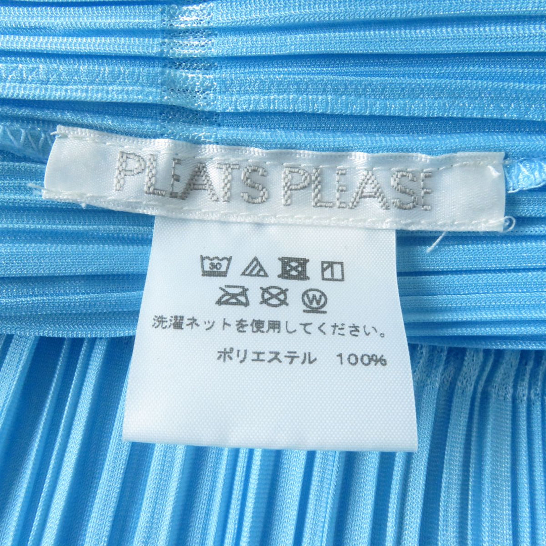ISSEY MIYAKE one piece polyester Light blue 2