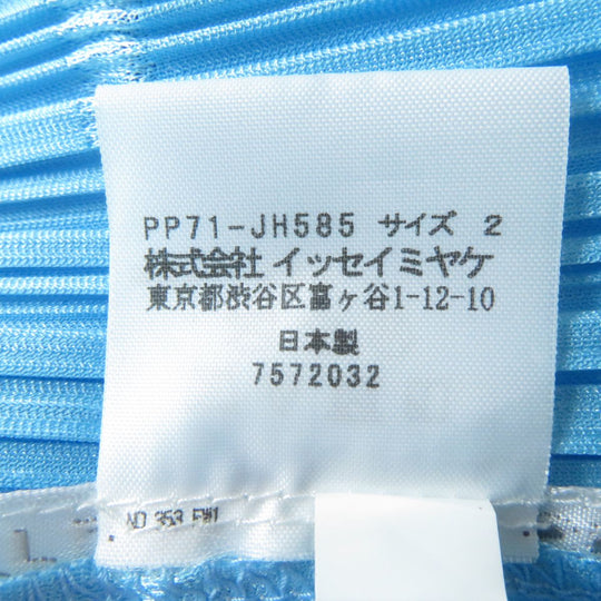 ISSEY MIYAKE one piece polyester Light blue 2