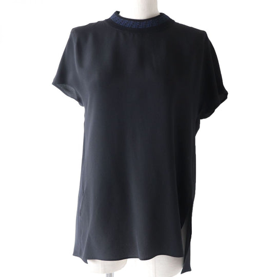 FENDI blouse silk black 36