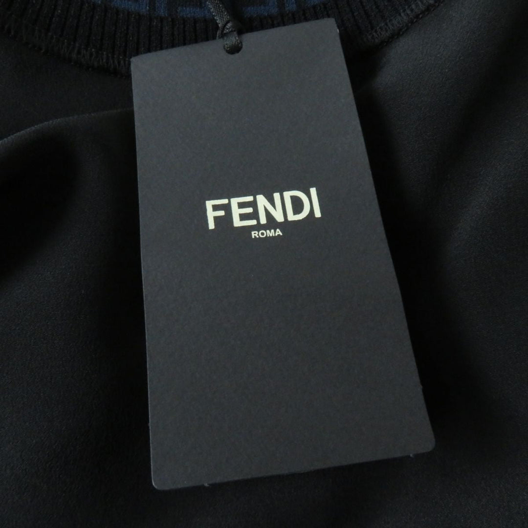 FENDI blouse silk black 36