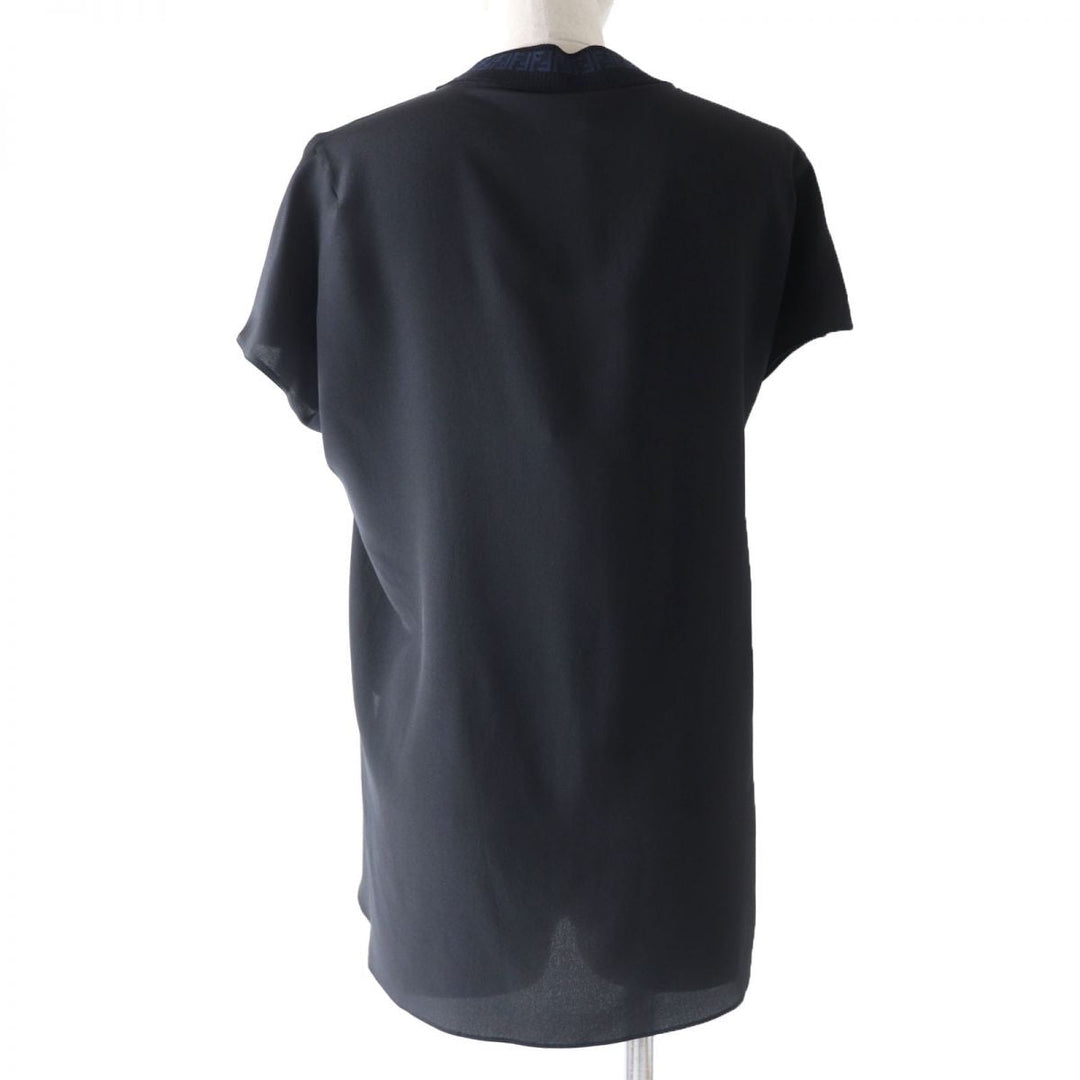 FENDI blouse silk black 36