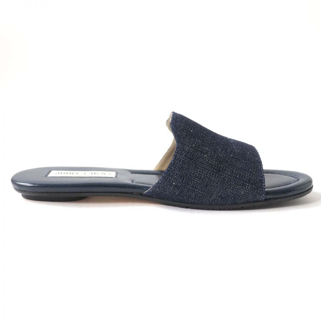 JIMMY CHOO Sandals DENIM (denim) Indigo blue 37.5