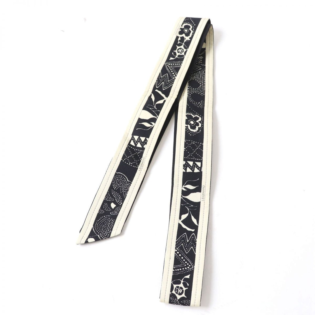 LEONARD ensemble cotton Black x white 40