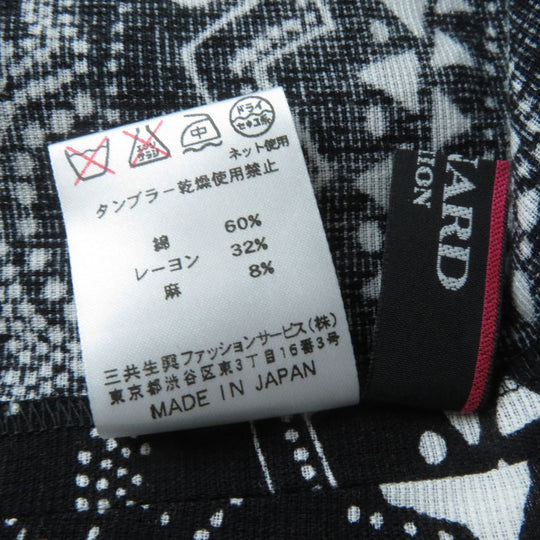 LEONARD ensemble cotton Black x white 40