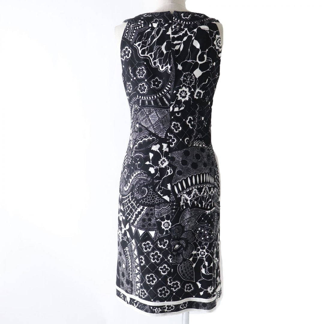 LEONARD ensemble cotton Black x white 40