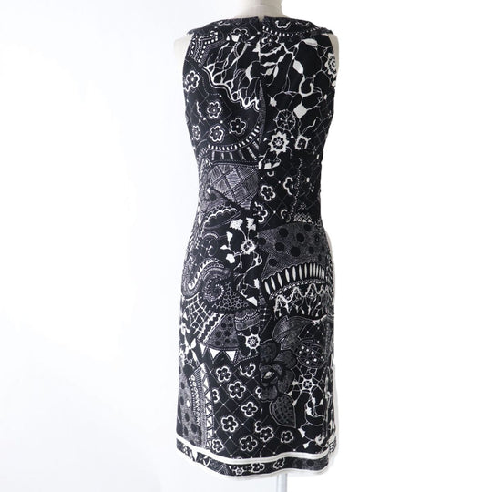LEONARD ensemble cotton Black x white 40