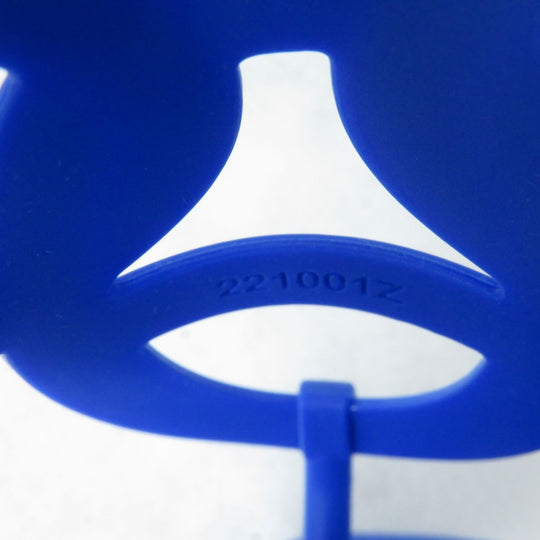 HERMES Sandals rubber blue 37