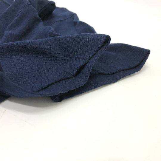 LOUIS VUITTON Short sleeve T-shirt cotton Navy Chapman tops mens S Used Authentic