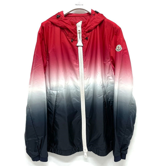 MONCLER Blouson 4160305 Nylon Red gradation outerwear MARIBEU Women 4 Used Authentic