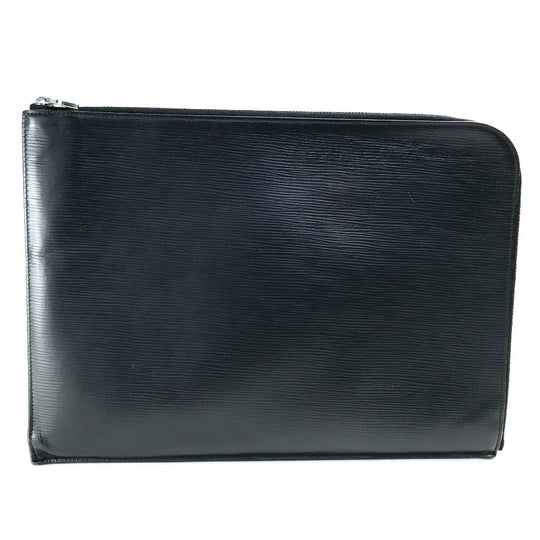 LOUIS VUITTON business bag M64153 Epi Leather black Epi Pochette Jules GM NM mens Used Authentic