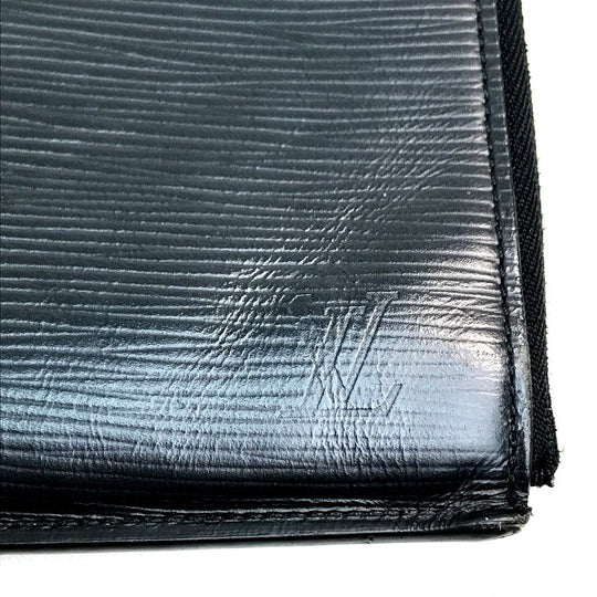LOUIS VUITTON business bag M64153 Epi Leather black Epi Pochette Jules GM NM mens Used Authentic