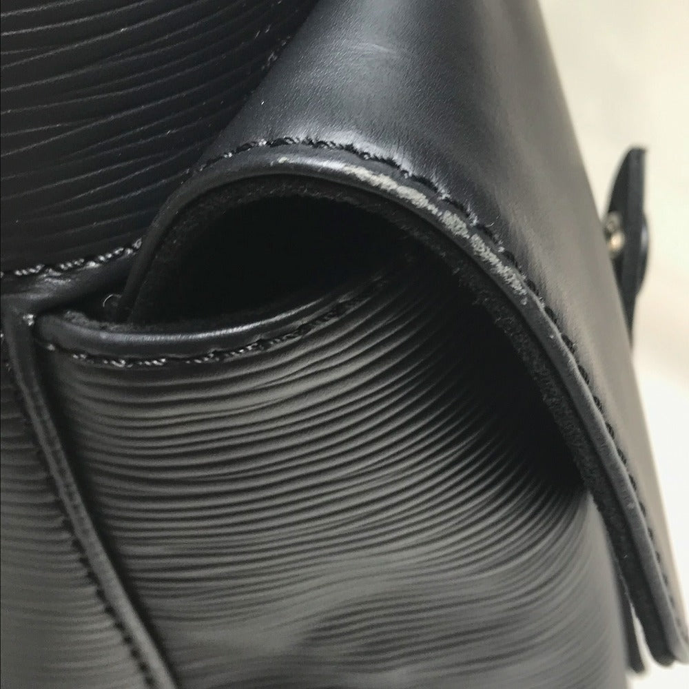 LOUIS VUITTON Backpack M50159 Epi Leather black Epi Christopher PM mens Used Authentic