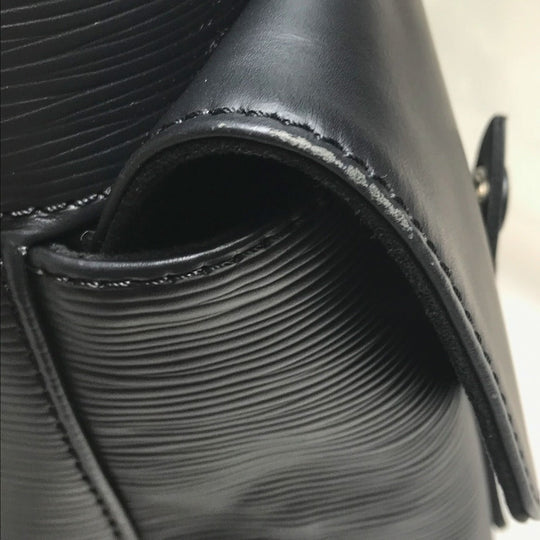 LOUIS VUITTON Backpack M50159 Epi Leather black Epi Christopher PM mens Used Authentic
