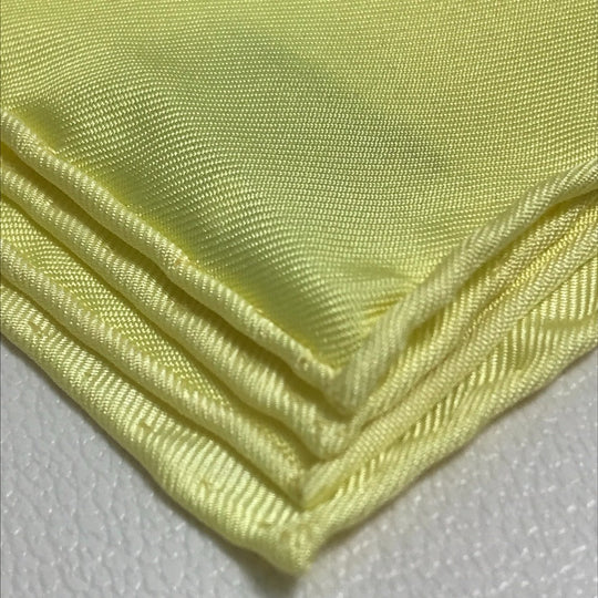 HERMES scarf silk Yellow type Carre90