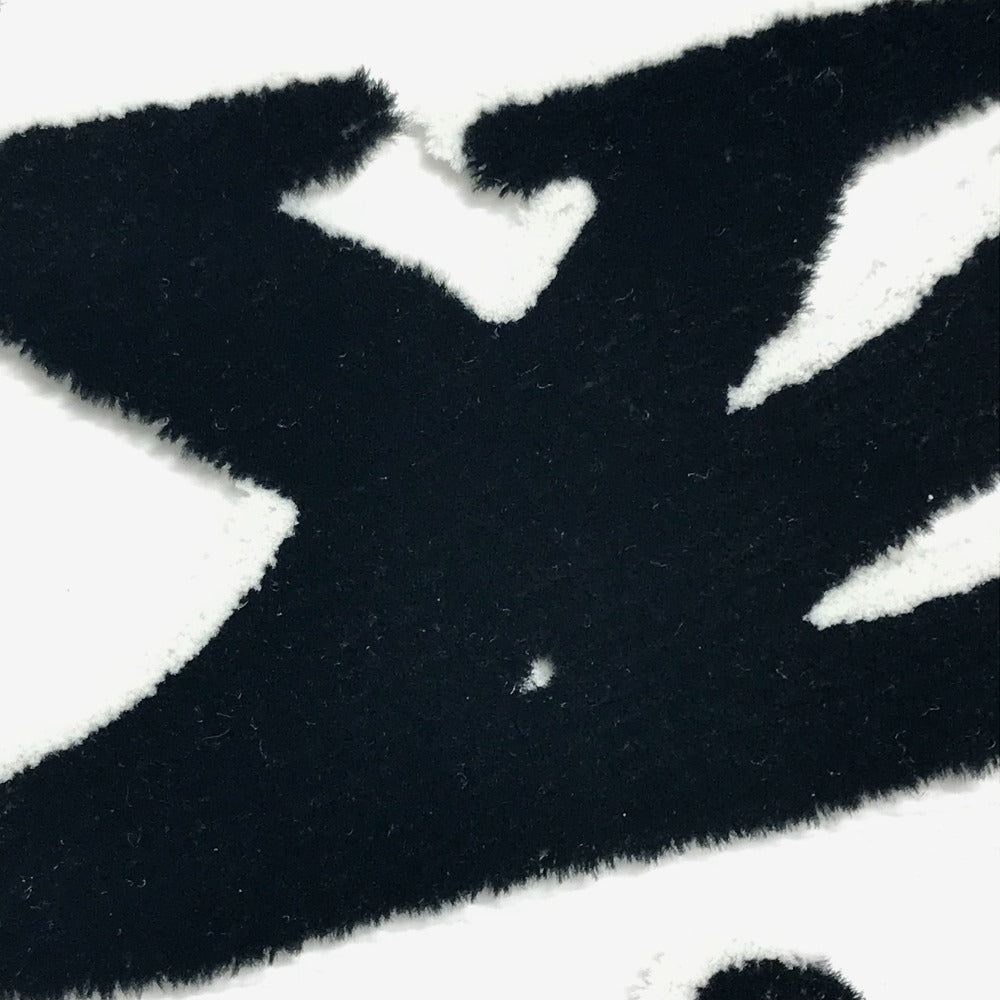 LOUIS VUITTON Tote Bag M45567 Coated canvas White / black Tufted monogram LVXUF Hippo unisex(Unisex) Used Authentic