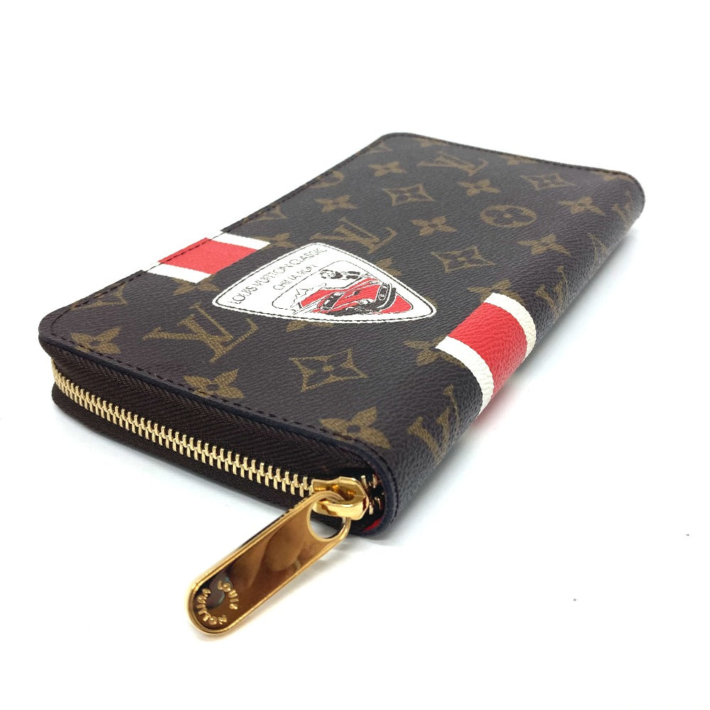 LOUIS VUITTON Long Wallet Purse M66553 Monogram canvas Brown Monogram China Run mens Used Authentic