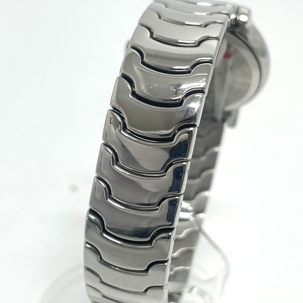 BVLGARI Watches Quartz ST29S Stainless Steel Silver Solo tempo black dial Women Used Authentic