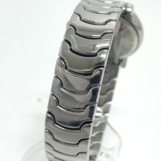 BVLGARI Watches Quartz ST29S Stainless Steel Silver Solo tempo black dial Women Used Authentic