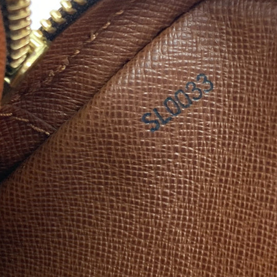 LOUIS VUITTON Shoulder Bag M45266 Monogram canvas Brown Monogram Danube Women Used Authentic