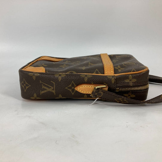LOUIS VUITTON Shoulder Bag M45266 Monogram canvas Brown Monogram Danube Women Used Authentic
