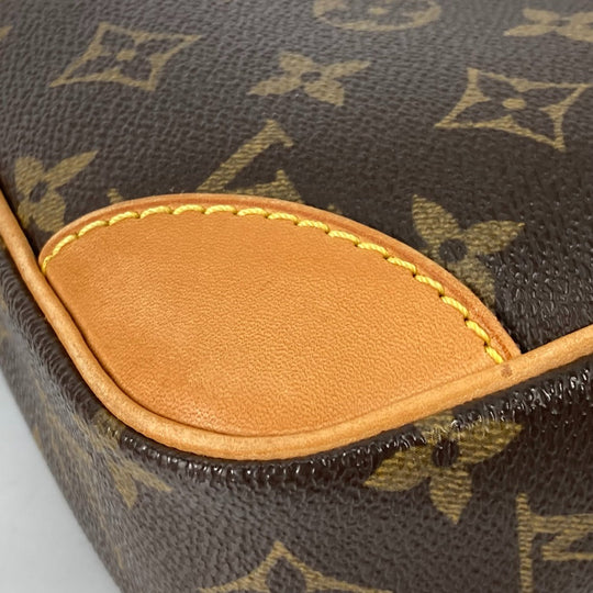 LOUIS VUITTON Shoulder Bag M45266 Monogram canvas Brown Monogram Danube Women Used Authentic