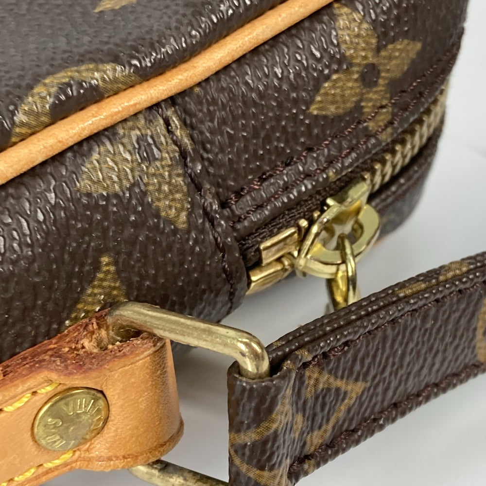 LOUIS VUITTON Shoulder Bag M45266 Monogram canvas Brown Monogram Danube Women Used Authentic