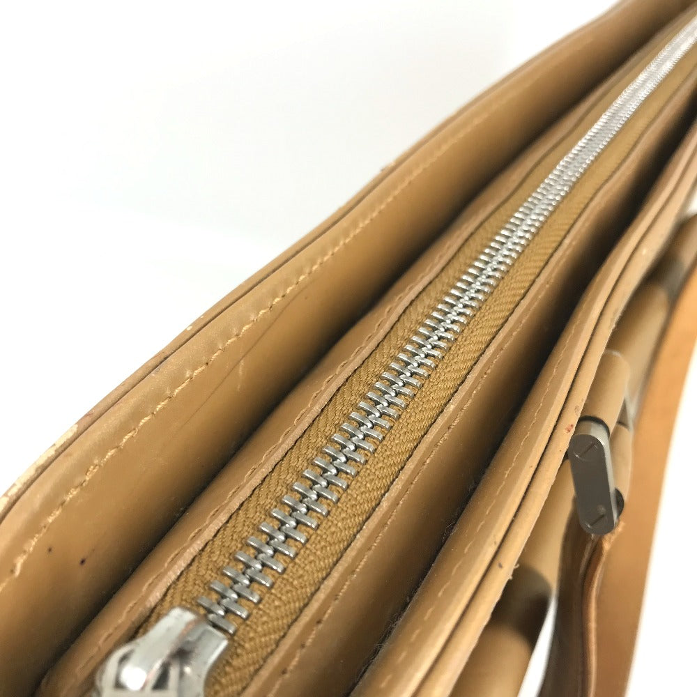 LOUIS VUITTON Tote Bag M55107 Monogram mat leather beige Monogram mat Willwood Women Used Authentic