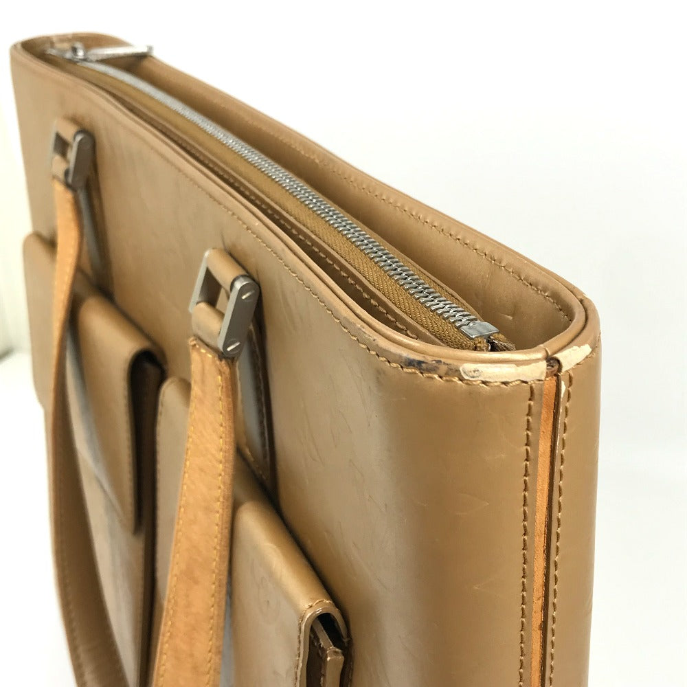 LOUIS VUITTON Tote Bag M55107 Monogram mat leather beige Monogram mat Willwood Women Used Authentic