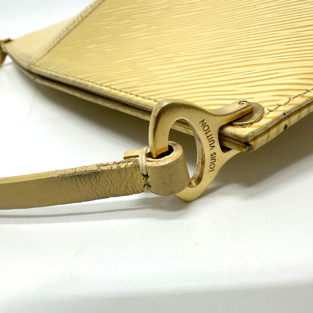 LOUIS VUITTON Shoulder Bag M5262A Epi Leather beige Epi Pochette de Mirune