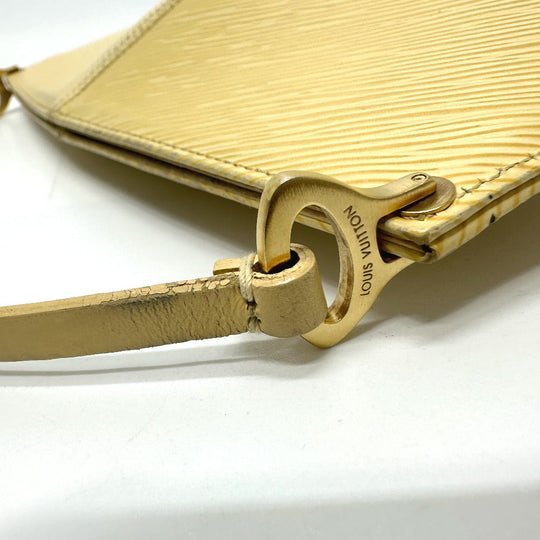 LOUIS VUITTON Shoulder Bag M5262A Epi Leather beige Epi Pochette de Mirune