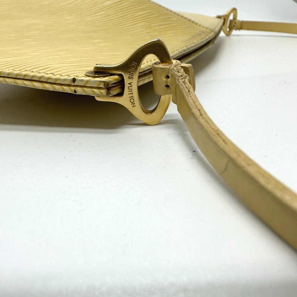 LOUIS VUITTON Shoulder Bag M5262A Epi Leather beige Epi Pochette de Mirune