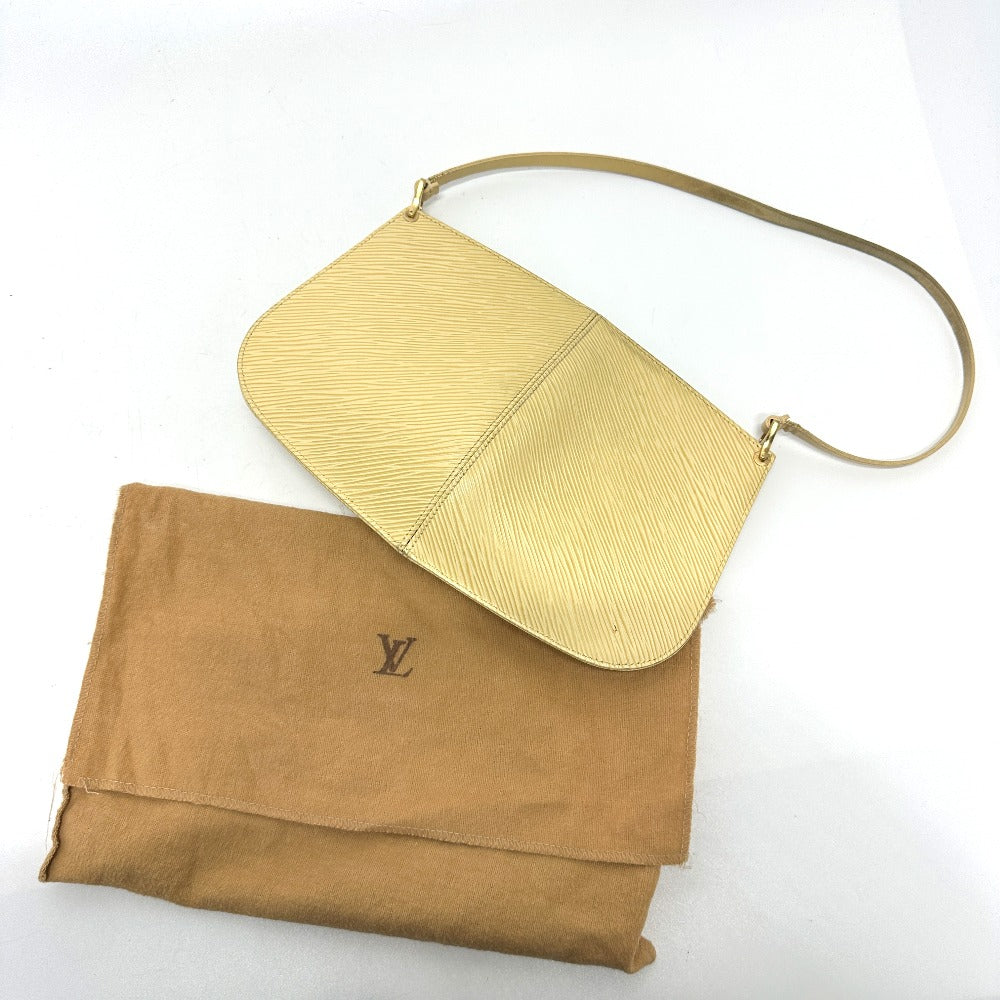 LOUIS VUITTON Shoulder Bag M5262A Epi Leather beige Epi Pochette de Mirune