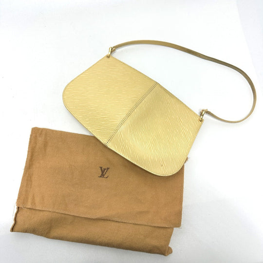 LOUIS VUITTON Shoulder Bag M5262A Epi Leather beige Epi Pochette de Mirune