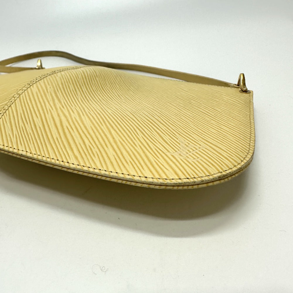 LOUIS VUITTON Shoulder Bag M5262A Epi Leather beige Epi Pochette de Mirune