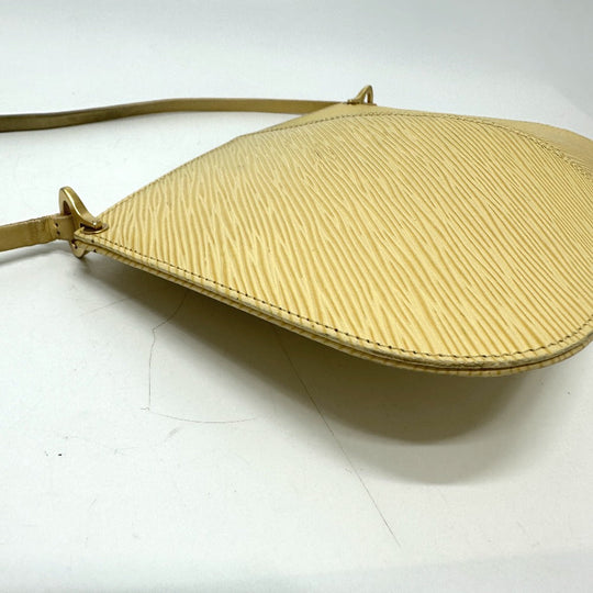 LOUIS VUITTON Shoulder Bag M5262A Epi Leather beige Epi Pochette de Mirune