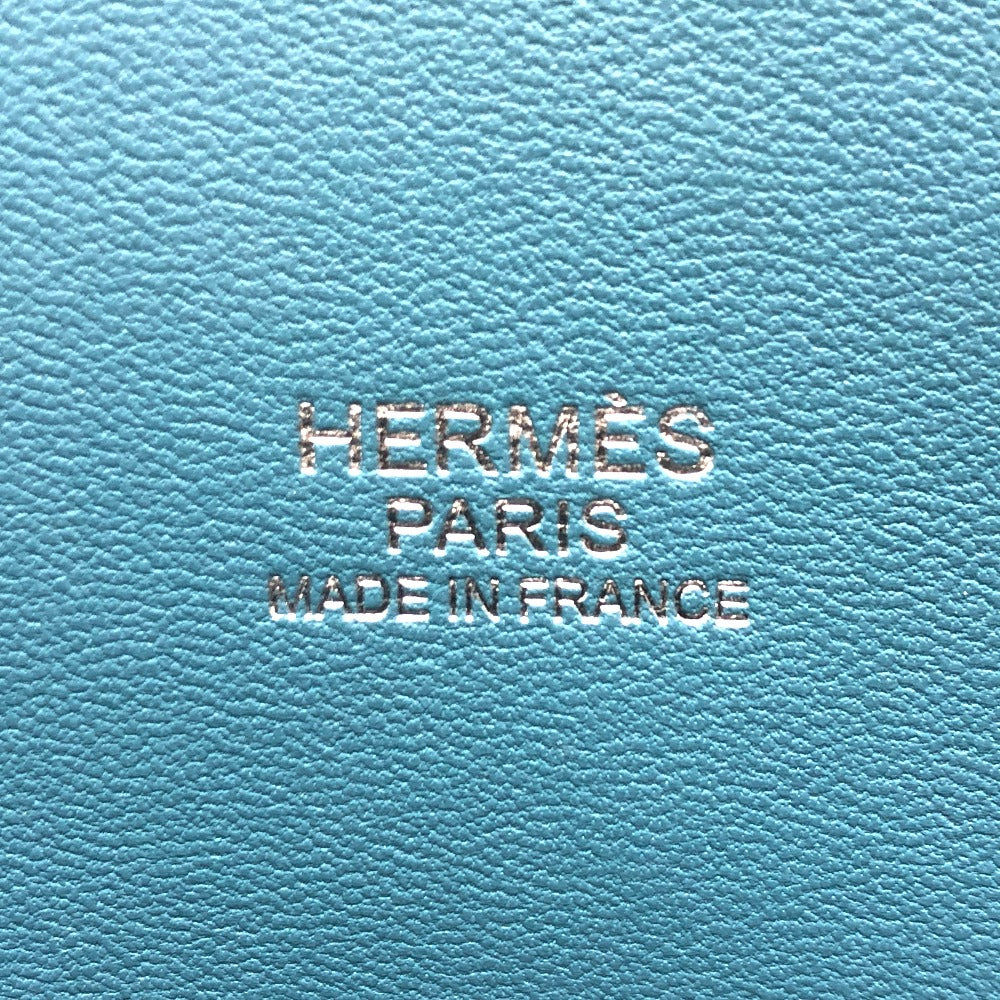 HERMES Handbag Togo blue Bored 31 Women Used Authentic
