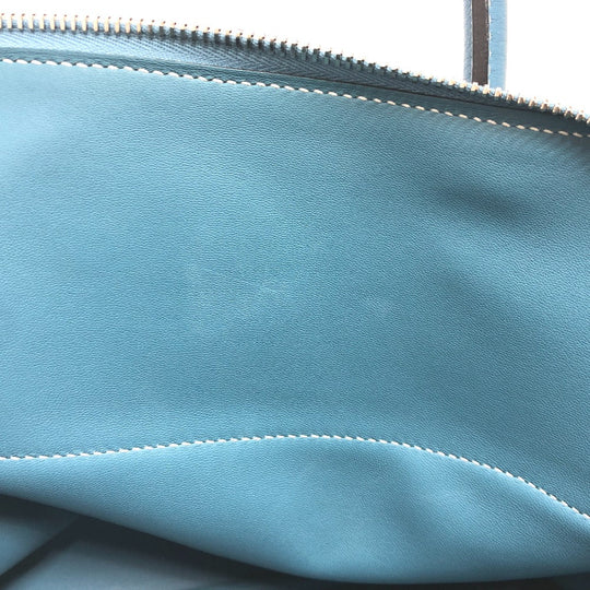 HERMES Handbag Togo blue Bored 31 Women Used Authentic