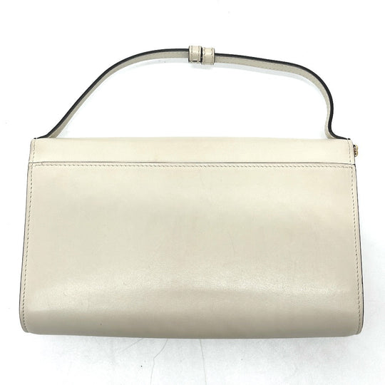 GUCCI Shoulder Bag 572375 leather off white Zumi bag Women Used Authentic