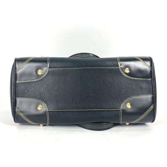 LOUIS VUITTON Handbag M95623 Suhari leather black Suhari studs Radiu Women Used Authentic