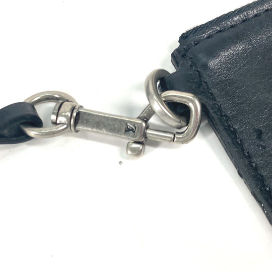 LOUIS VUITTON Handbag M94564 Satin/Leather, Sequins Navy Monogram Satin NN14 Spotlight GM Women Used Authentic
