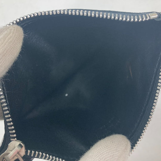 LOUIS VUITTON Handbag M94564 Satin/Leather, Sequins Navy Monogram Satin NN14 Spotlight GM Women Used Authentic