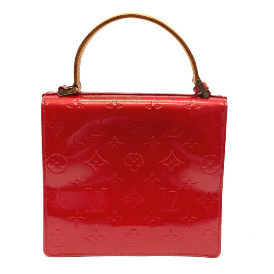 LOUIS VUITTON Handbag M91135 Monogram Vernis Red Monogram Vernis Spring Street PM Women Used Authentic