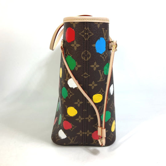 LOUIS VUITTON Tote Bag M46381 Monogram canvas multicolor Monogram Neverfull MM Tote Bag Women Used Authentic