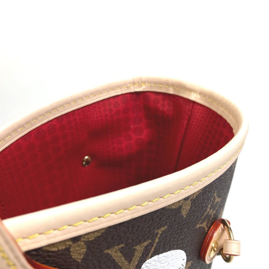 LOUIS VUITTON Tote Bag M46381 Monogram canvas multicolor Monogram Neverfull MM Tote Bag Women Used Authentic