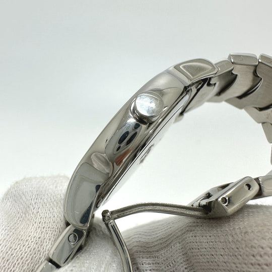 BVLGARI Watches Quartz ST35S Stainless Steel Silver Solo tempo white dial mens(Unisex) Used Authentic