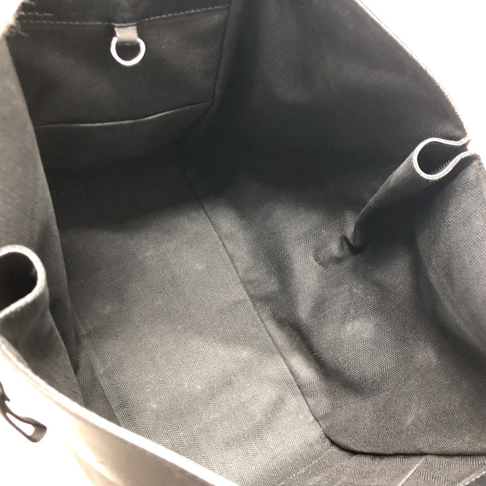 LOEWE Handbag leather black hammock Women Used Authentic