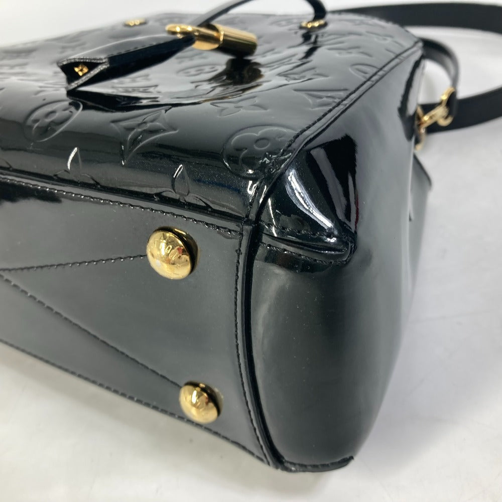 LOUIS VUITTON Handbag M50171 Monogram Vernis black Monogram Vernis Montaigne BB Women Used Authentic