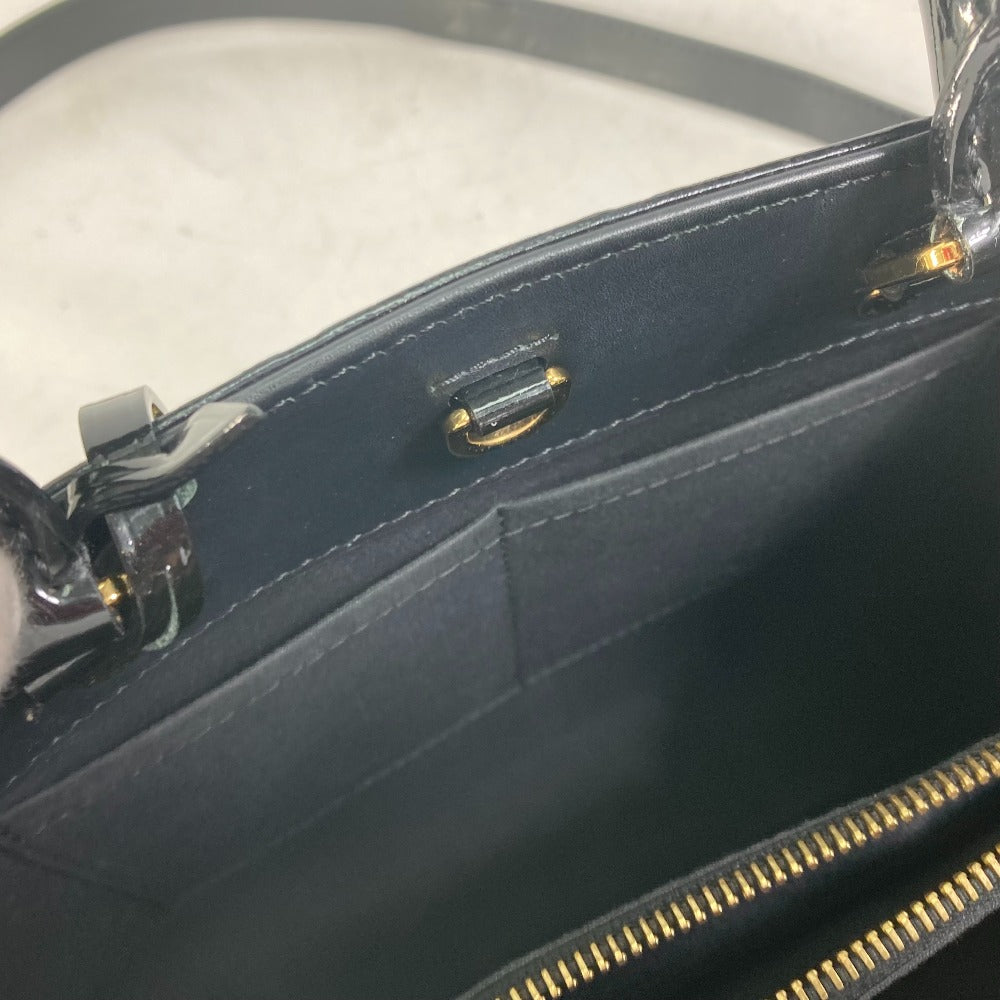 LOUIS VUITTON Handbag M50171 Monogram Vernis black Monogram Vernis Montaigne BB Women Used Authentic