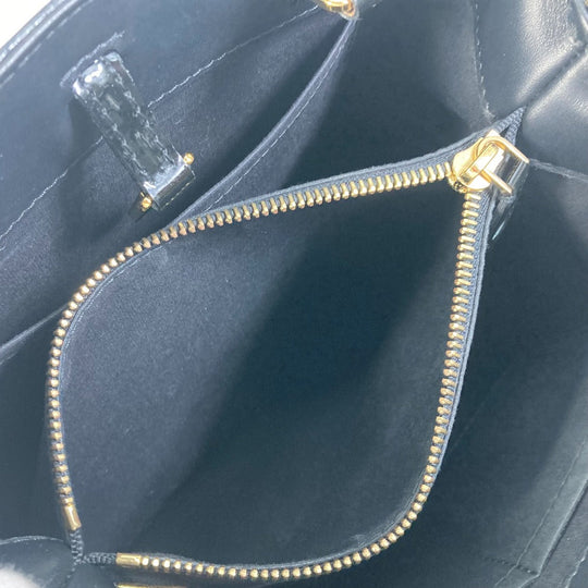 LOUIS VUITTON Handbag M50171 Monogram Vernis black Monogram Vernis Montaigne BB Women Used Authentic